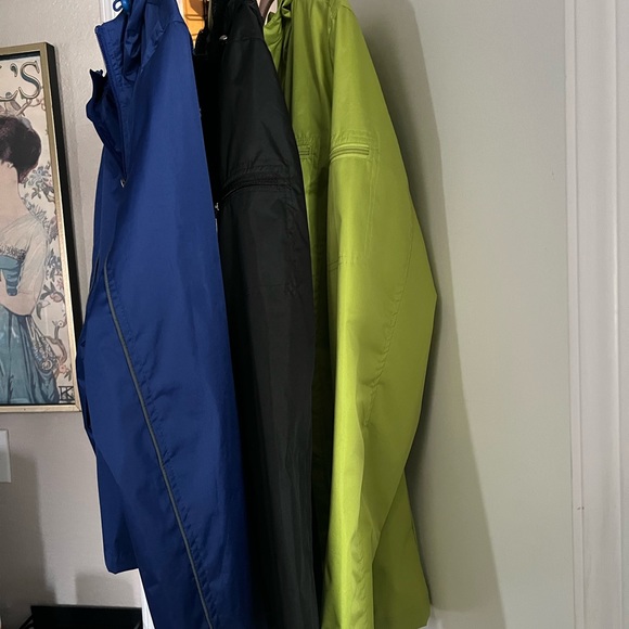 3 New Windbreaker Jackets - Picture 1 of 10
